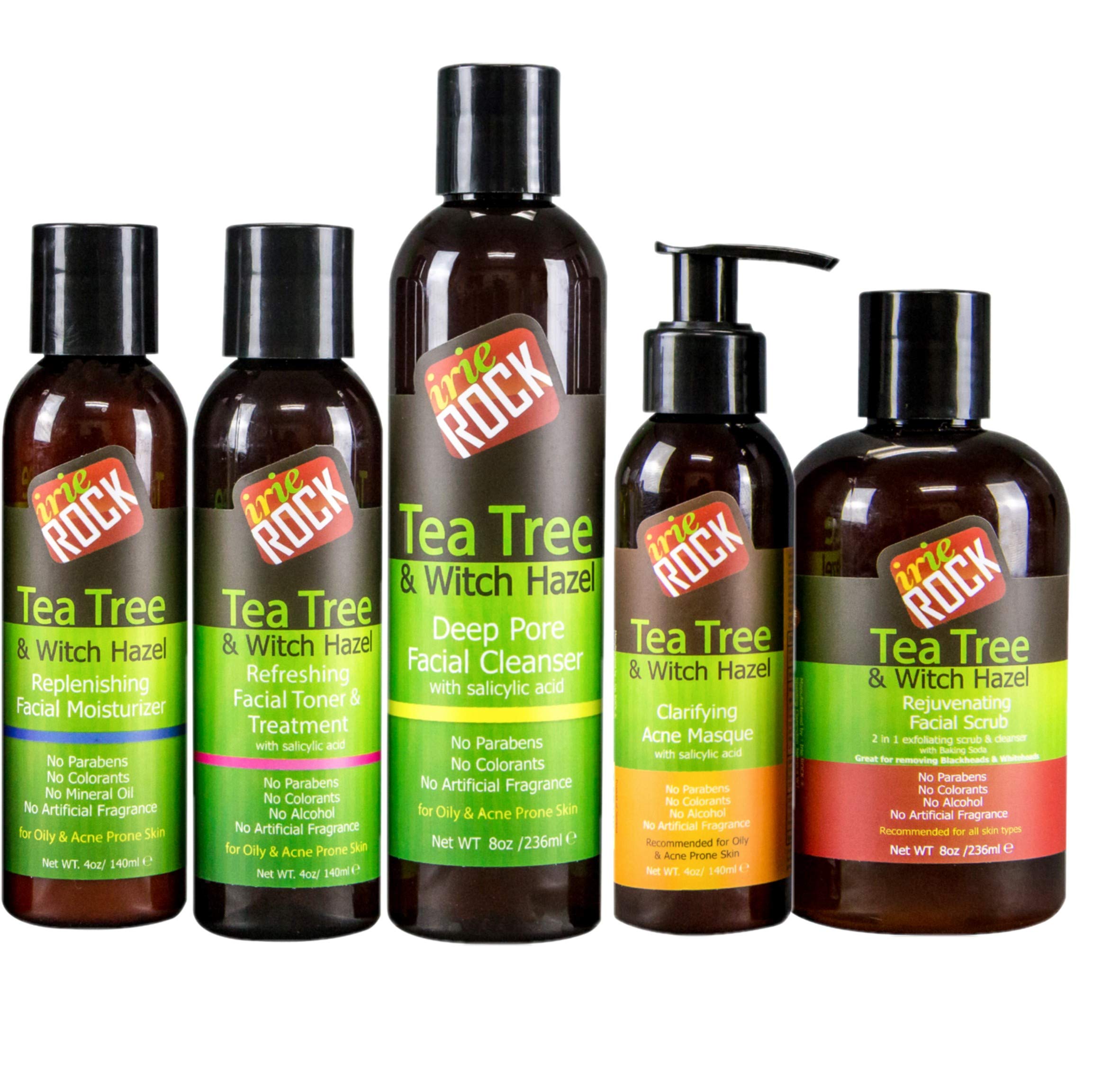 Amazon.com: Irie Rock No MORE Acne Treatment Sysytem (5 Steps FULL